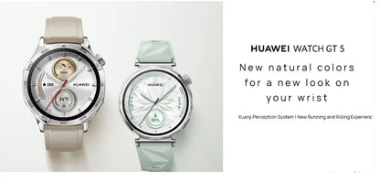 HUAWEI WATCH GT5 Chinese version (41mm) (46mm) Bluetooth call HarmonyOS 1.32-inch/1.43-inch AMOLED Battery capacity 323mAh/524mA