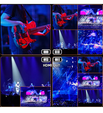 1080p60 Multi Camera 4 Hdmi Live Streaming Video Mixer Switcher