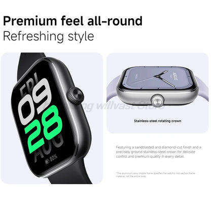 Global Version Xiaomi Redmi Watch 5 Bluetooth Calling Ultra-large 2.07" Square AMOLED Display 24 Days Battery Built-in GNSS 5ATM
