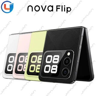Original Huawei Nova Flip Foldable Phone 6.94 Inches 120Hz Screen HarmonyOS 4.2 Camera 50MP 66W Wired NFC Smartphone