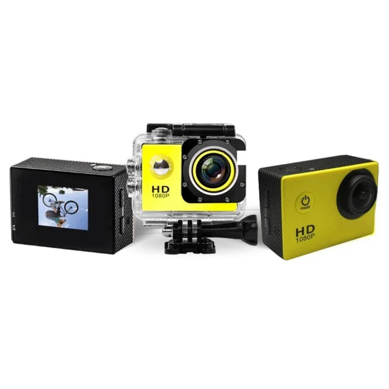 Ultra HD SJ4000 30FPS Mini Camera 2.0 Screen Mini Helmet 30m Waterproof Sports DV Micro Camera Mini Camcorder - Universal Market