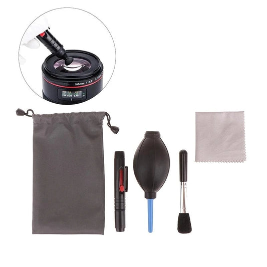 1Set SLR & Mirrorless Camera Cleaning Kit - Includes Air Blower, Lens Cloth | Suitable for Laptop Screen & Keyboard