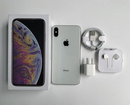 Original Apple iPhone XS Max Mobile Phone Face ID XSMAX 64GB/256GB ROM 6.5" 3D Touch 12MP NFC A12 Hexa Core IOS xs max - Universal Market