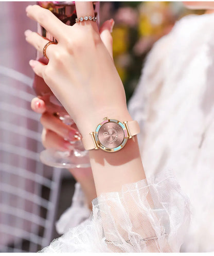 Time Owner Smart Watch 2025 Woman Bluetooth Call Watch Health Monitoring AI Voice Exercise Fitness Tracker Ladies smartwatch