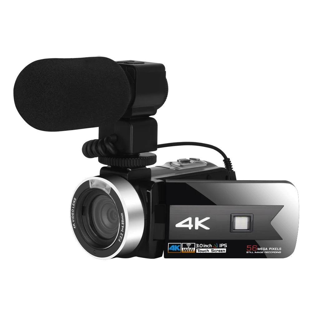 Full HD Video Camera Vlogging Camcorder For Youtube Live Stream WIFI Webcam Night Vision 4K 16X Zoom Photography Digital Cameras