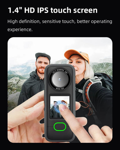 4K HD Action Camera Mini Sports Camera WIFI Wireless Sport Action Cam Waterproof Touchscreen Motorcycle Driving Recorder Outdoor