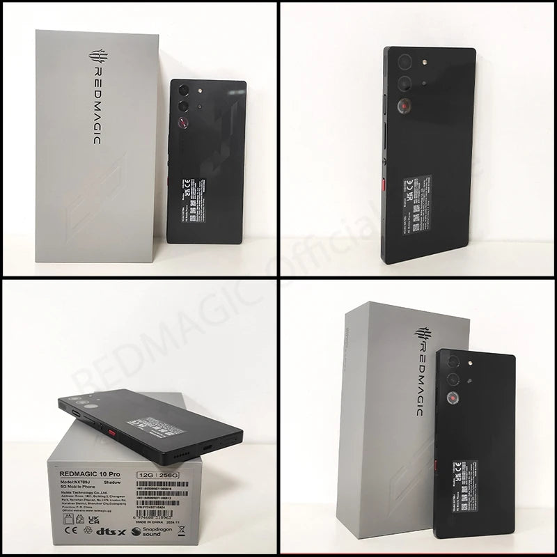 Original RedMagic 10 Pro 5G Global Version Gaming Mobile Phone 6.853" Snapdragon 8 Elite 7050mAh 80W Charge 50MP NFC