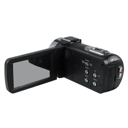 4K Ultra HD Video Camera 30MP WiFi DV Camcorder Digital Video Camera 270 Degree Rotation Touch Screen 16X Digital Zoom Camera