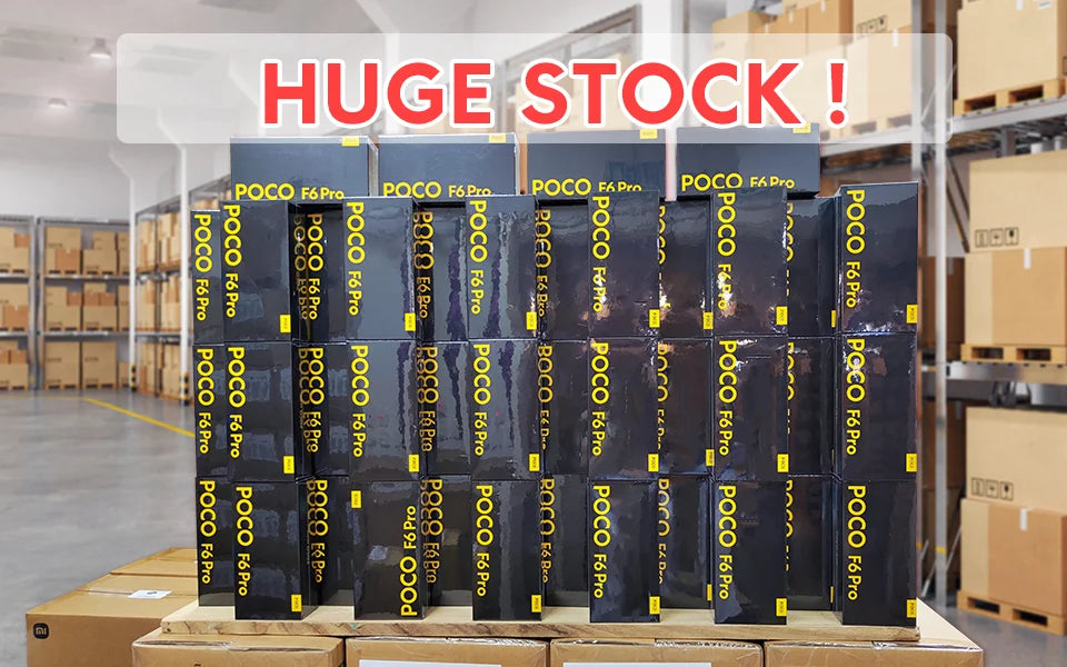 POCO F6 Pro Global Version Snapdragon® 8 Gen 2 Smartphone 120W HyperCharge 50MP triple camera WQHD+ 120Hz Flow AMOLED display