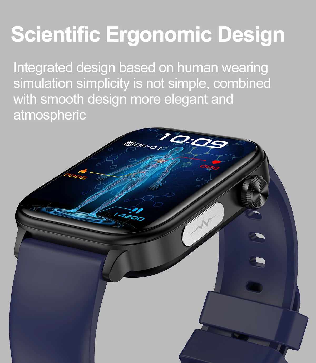 AI Diagnostic Detector Smart Watch Women Blood Lipid and Uric Acid Body Composition Test Women Menstrual Health Tracker 2025 New