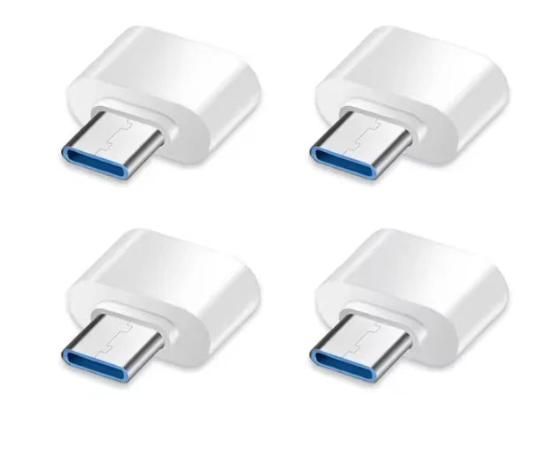 Mini Type C to USB Adapter 3.0 USB-C Male OTG A Female Data Connector For MacBook Pro iPad Mini 6/Pro MacBook Air Type C Device - Universal Market
