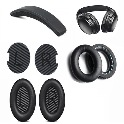 Replacement Ear Pads Earpads Headband for Bose QuietComfort QC 2 15 25 35 Ear Cushion QC2 QC15 QC25 QC35 SoundTrue Headphones - Universal Market