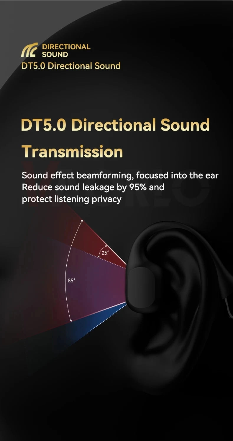 Xiaomi Mijia Bone Conduction Earphones IPX8 Waterproof Headset for Swimming Bluetooth 5.4 Wireless Sport Headphones MP3 32G RAM - Universal Market