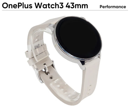 Global Version OnePlus Watch 3 43mm Smartwatch 1.37 inches AMOLED Display Snapdragon W5 Gen 1 Up to 60h Battery life