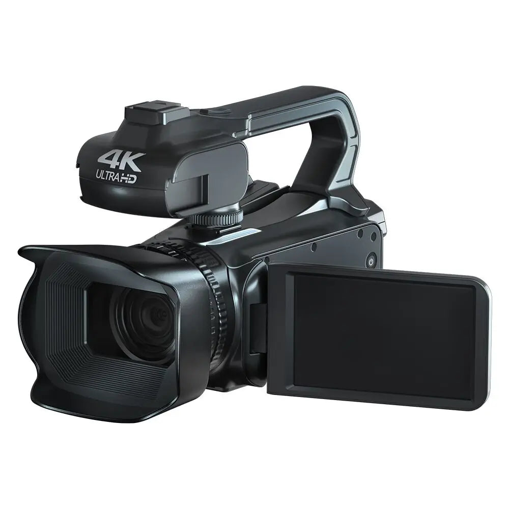 64MP 4K 60FPS Camcorder For Tiktok Youtube Video Camera Rotate Touch Screen Photography Camera WIFI Streaming Webcam Recorder - Universal Market