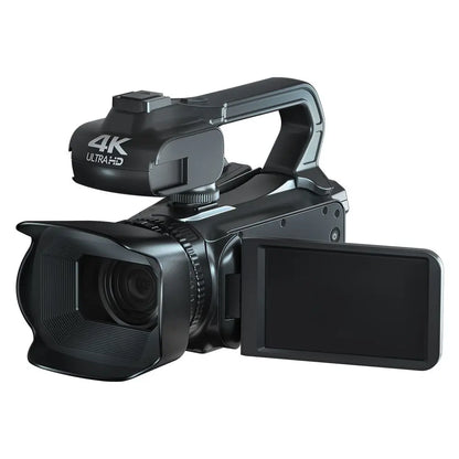 64MP 4K 60FPS Camcorder For Tiktok Youtube Video Camera Rotate Touch Screen Photography Camera WIFI Streaming Webcam Recorder - Universal Market