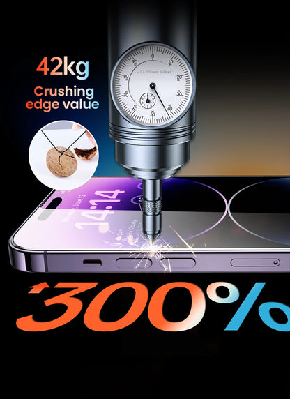 UGREEN for iPhone 15 11 12 13 14 Pro Max Glass Screen Protector for iPhone 14 Plus Tempered Glass for iPhone XR Glass 9D Films