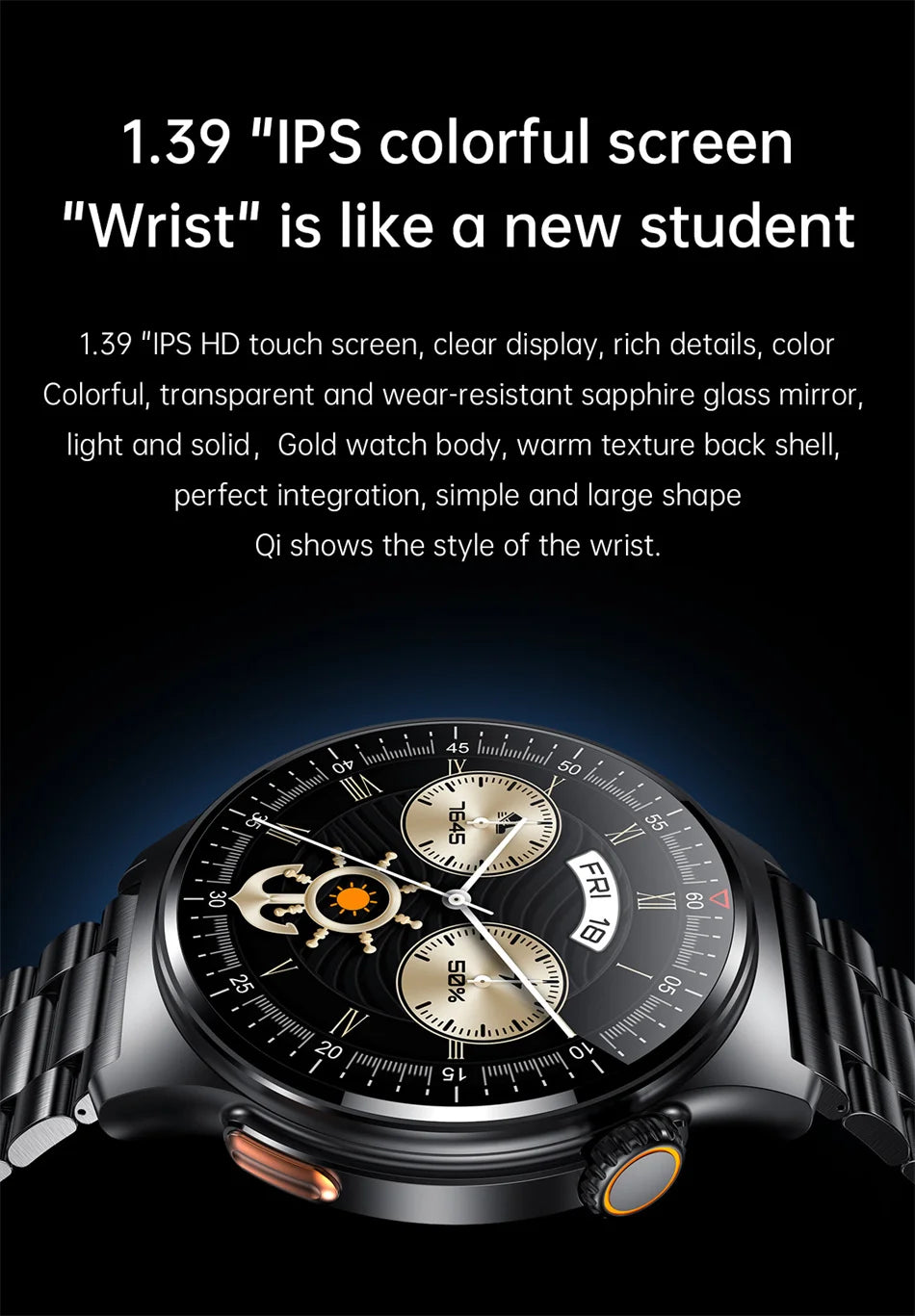 2025 New Outdoor Sport Smart Watch GPS Track Health Monitoring AI Voice Waterproof Fitness Bluetooth Call Smartwatch For HUAWEI