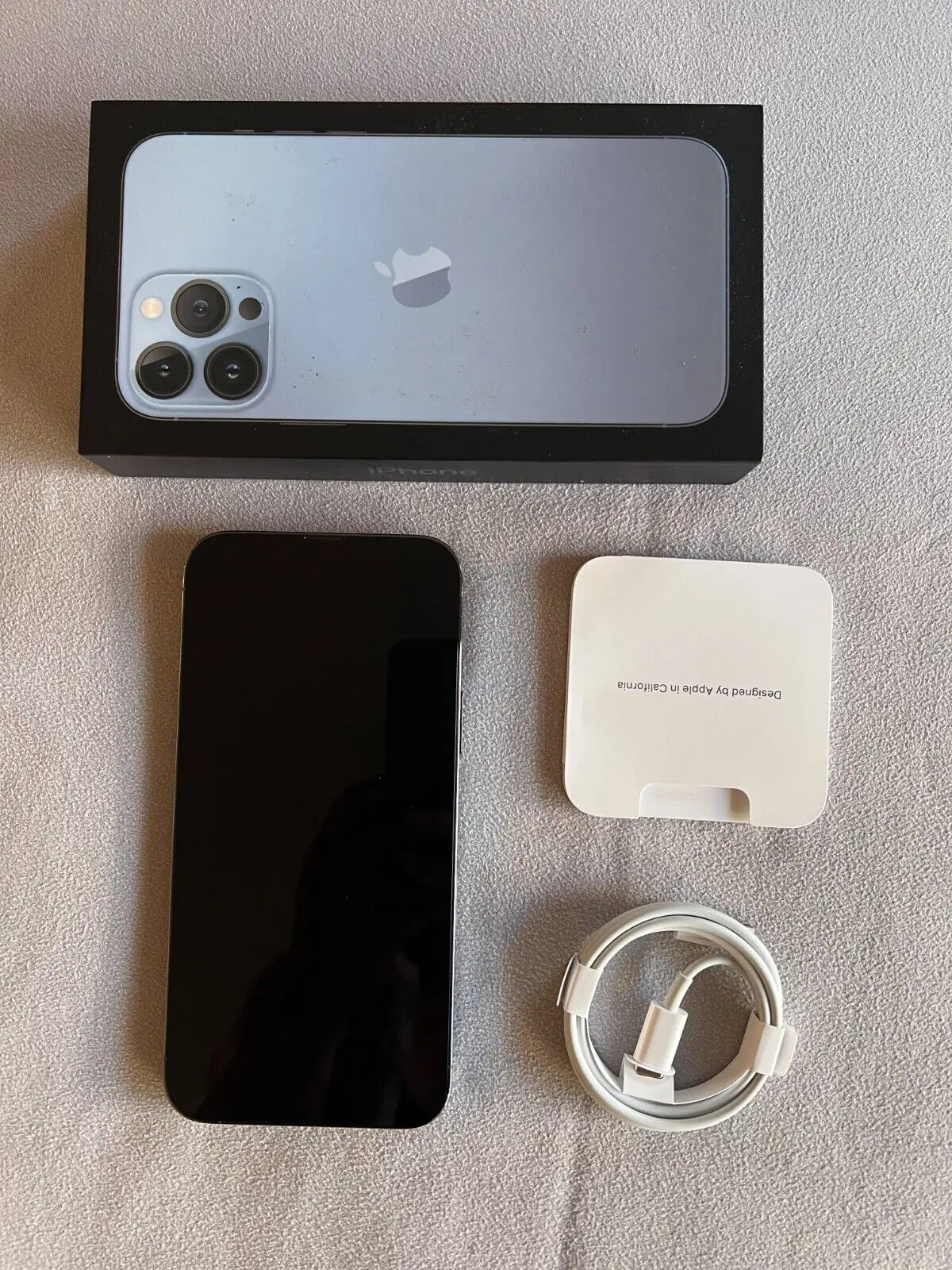 Original Apple iPhone 13 Pro Max 128GB 256GB 512GB 1TB ROM 6.7' Retina OLED 12MP Face ID Unlocked 5G Mobile Phone 13promax