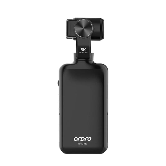 Ordro M5 Vlog Action Pocket Camera 5K 3-Axis Anti-shake Digital Video Camcorder 3.5" Screen Face Tracking IR Night Vison - Universal Market