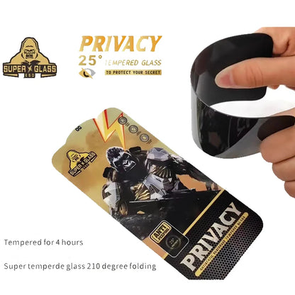 King Kong Gorilla Privacy Screen Protector For iPhone 11 12 13 14 15 Pro Max Anti-spy Tempered Glass For iPhone X XS Max 13 Pro