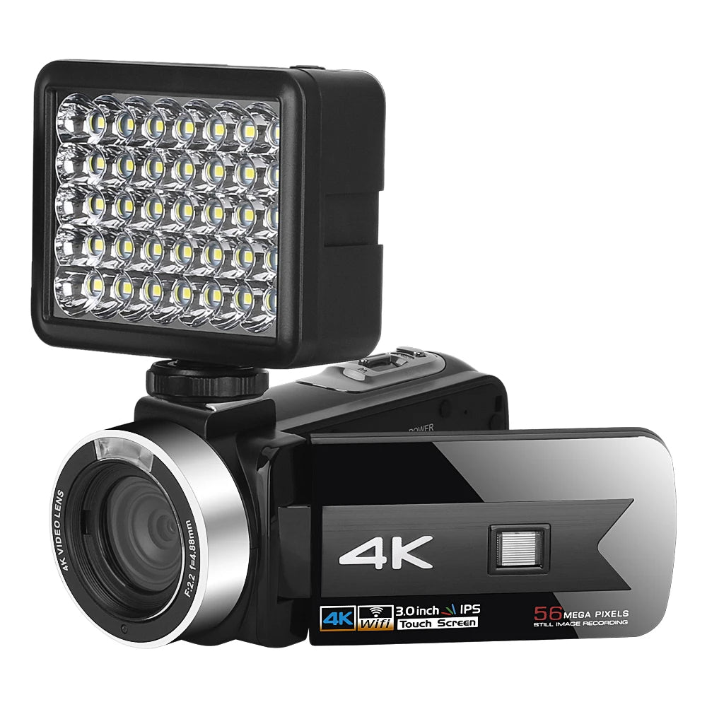 Full HD Video Camera Vlogging Camcorder For Youtube Live Stream WIFI Webcam Night Vision 4K 16X Zoom Photography Digital Cameras