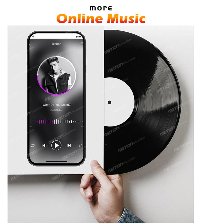 MP3 Mp4 Player Bluetooth 5.0 Wifi MP5 Android with Multiple Language/Google Service/youtube/Spotify/Free APP/Speaker/Browser/FM