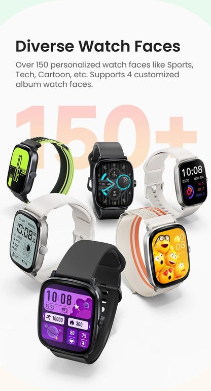 HAYLOU RS5 Smart Watch Men 2.01'' AMOLED Display 24H Health Monitoring Bluetooth Phone Calls AI Voice Assistant Sport Smartwatch