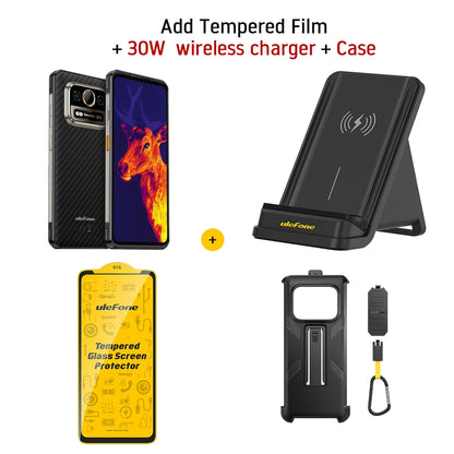 Ulefone Armor 25T 4G Rugged Phone Android 14 33W 50MP+64MP Night Camera NFC Waterproof Smartphone 6.78" 120Hz  256GB ROM  Global