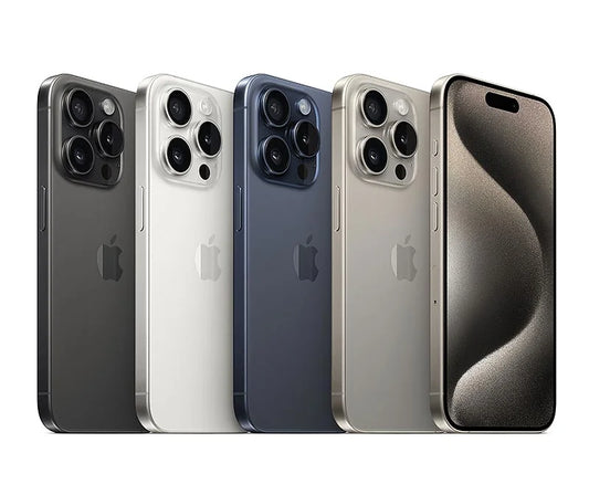 Unlocked iPhone 15 Pro 128/256/512GB 1TB ROM Dual eSIM 8GB RAM 6.1" Original Super Retina OLED Face ID NFC A16 15Pro 5G Phone