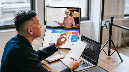 UStation Δ / Delta Plus Stacked Monitor No Drive Required Laptop Dual Screen Folding 18.5" With USB C Mini HDMI For PC Mac Phone