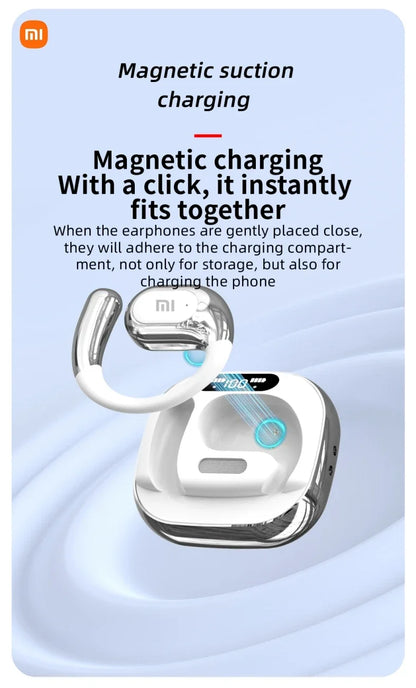 Xiaomi K02 Wireless Bluetooth 5.5 Smart with Microphone Noise Cancellation Sports OWS Long Resistance Headphones - Universal Market