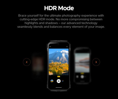 Global Version DOOGEE V Max Plus Rugged Phone 6.58" 120Hz 36GB(16+20) 512GB 200MP Ai Camera 22000mAh Lighting effect Android 14