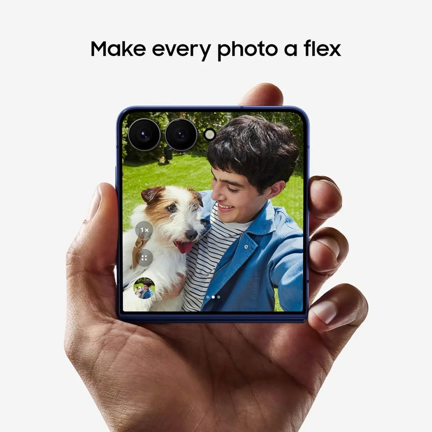2025 New Samsung Galaxy Z Flip7 Foldable AI Smartphone Exynos 2500 6.9" Dynamic AMOLED Display 50MP Camera for Selfies 4300mAh