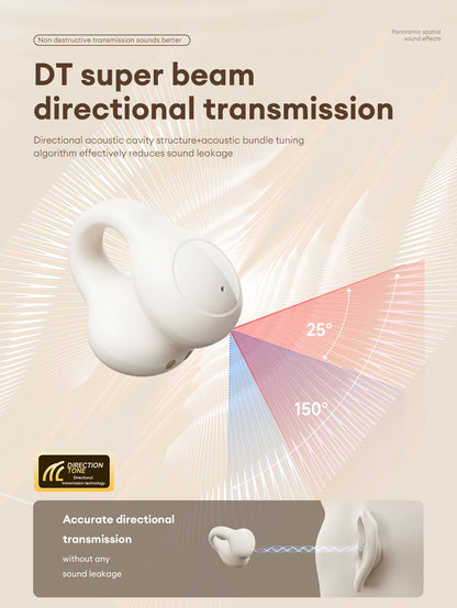 Lenovo LP25 OWS Bluetooth 5.4 Wireless Earphone Long Battery Life Headset Noise Canceling Gaming Headphones HIFI Stereo With Mic - Universal Market