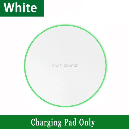LED Light Wireless Charger Pad For iPhone 16 15 14 13 12 8 X XR Samsung Xiaomi  Airpods Pro Fast Wireless Charging Station