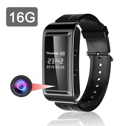 Mini Camera Watch Voice Video Recorder 1080P HD DV Professional Digital Bracelet Dictaphone Sound Small Micro For Home Secure - Universal Market
