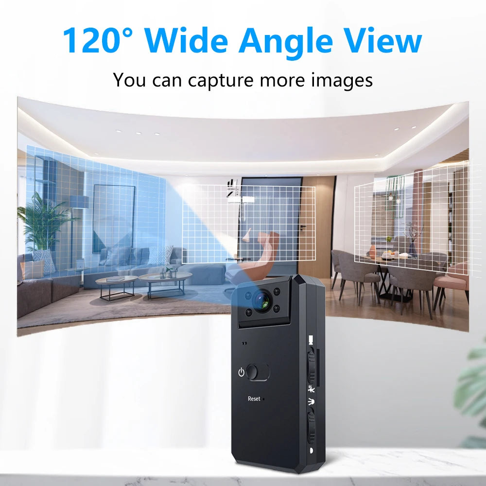 MD90-1 Mini Camcorder 1080P Body Camera Night Vision Sport Outdoor DV Voice Video Recorder Action Cam - Universal Market