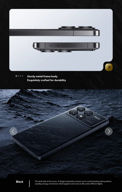 POCO F6 Pro Global Version Snapdragon® 8 Gen 2 Smartphone 120W HyperCharge 50MP triple camera WQHD+ 120Hz Flow AMOLED display