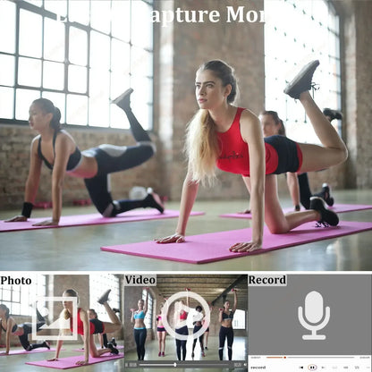 VIVO 8K HD Mini Action Camera Wifi Back Clip 180° Rotatable IR Night Vision Sports Cam Travel Bicycle Driver Video Recorder