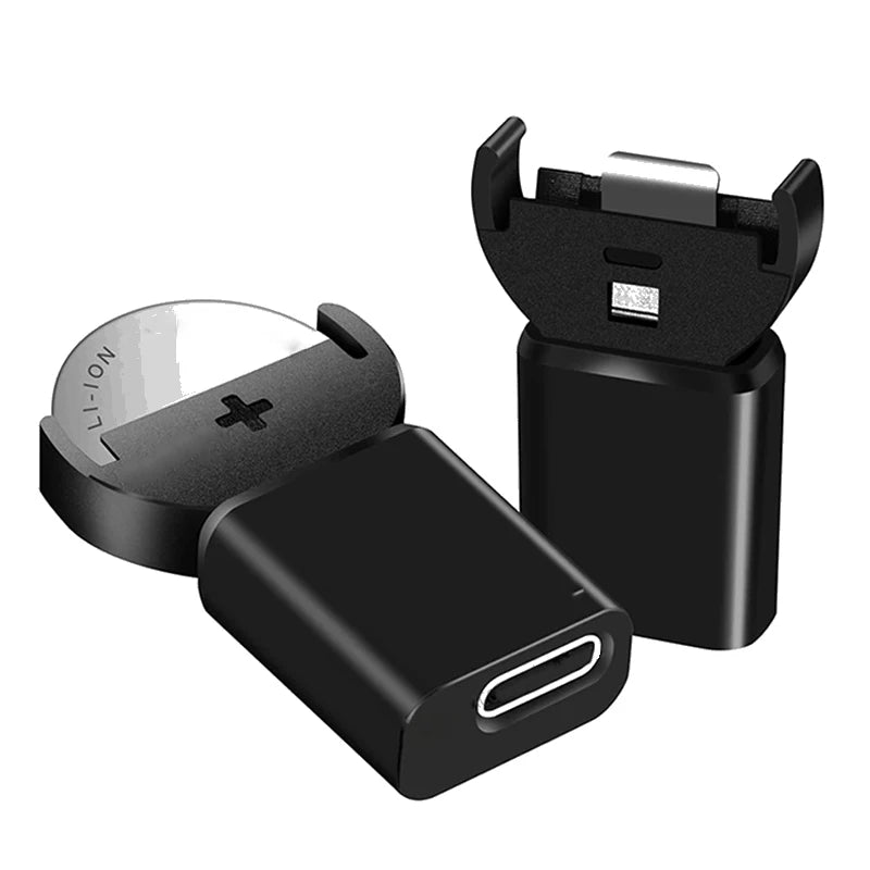 USB Type-C Plug Li-ion LIR2032 LIR2025 ML2032 ML2025 CR2032 Coin Button Cell Battery Adapter USB C Charger Fast Charging Charger