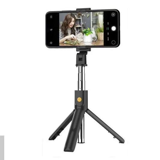 Portable 3 In 1 Mini Wireless Bluetooth Selfie Stick Foldable Tripods For Phone Cell Phone Extendable Tripods For iPhone Xiaomi - Universal Market