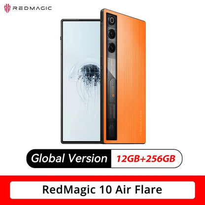 Global Version RedMagic 10 Air Gaming Phone Lightweight design 6.8" Snapdragon 8 Gen3 6000mAh 80W Charge 50MP NFC