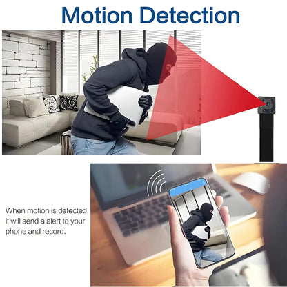 Mini Camera 1080P HD WiFi Camcorder DIY Portable Wireless Module Video Recorder Motion Detection P2P Camera Support Remote View - Universal Market