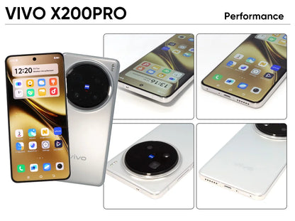 VIVO X200 PRO 5G Dimensity 9400 CPU 6.78 inch AMOLED 120HZ Screen 6000mAh 90W Flash Charger OTA NFC 50MP camera 16GB 512GB/1TB