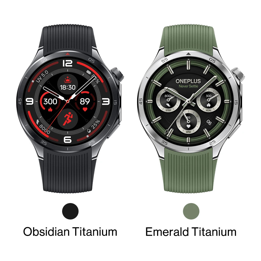 Original OnePlus Watch 3 Global Version Smart Watch 1.5 inches AMOLED 32GB Memory Snapdragon W5 Wear OS by Google NFC IP68 5ATM