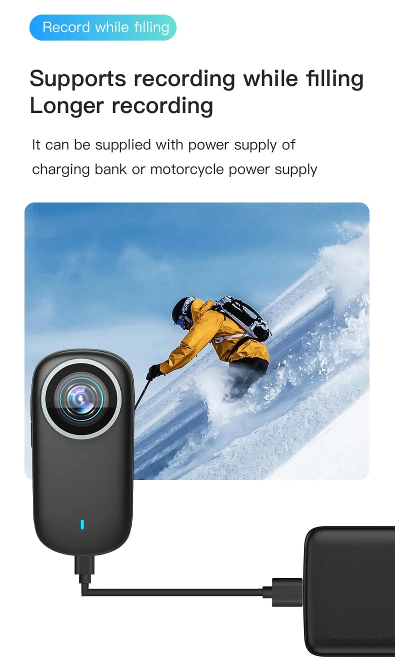 4K portable WIFI camera, sports bike camera, integrated helmet handlebar, motorcycle, road sports camera, mini UHD sports camera
