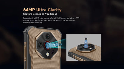 【World Premiere】Ulefone Armor X16 Pro 5G Rugged Phone 10360mAh Battery 256GB ROM NFC Android Smartphone with Google Gemini