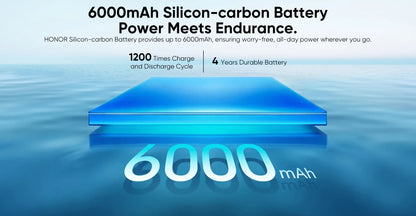 HONOR 400 Global Version 5G Smartphone 6.55'' AMOLED 120Hz Screen Snapdragon 7 Gen 3 6000mAh Battery 80W Supercharge eSIM IP66