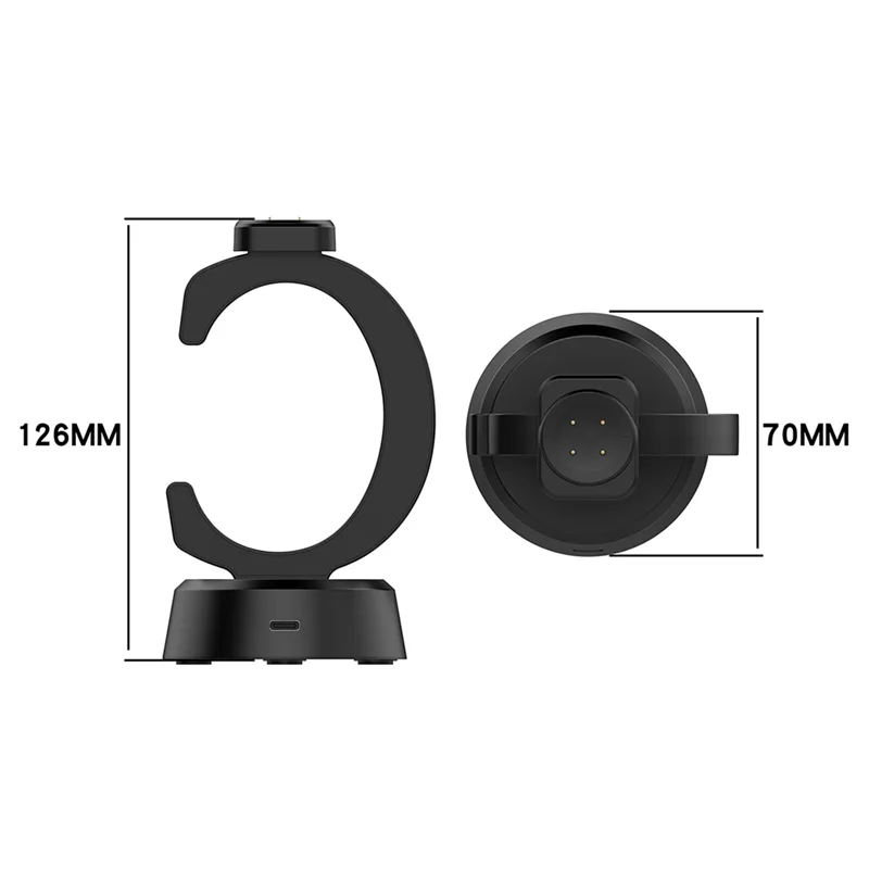 2025 New-Magnetic Charger Dock Stand With USB Type-C Charging Cable Charge Station Base For Google Pixel Watch 3 41MM 45MM